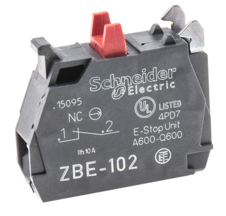 BLOCK CONTACTS NORMALLY CLOSE ZBE-102