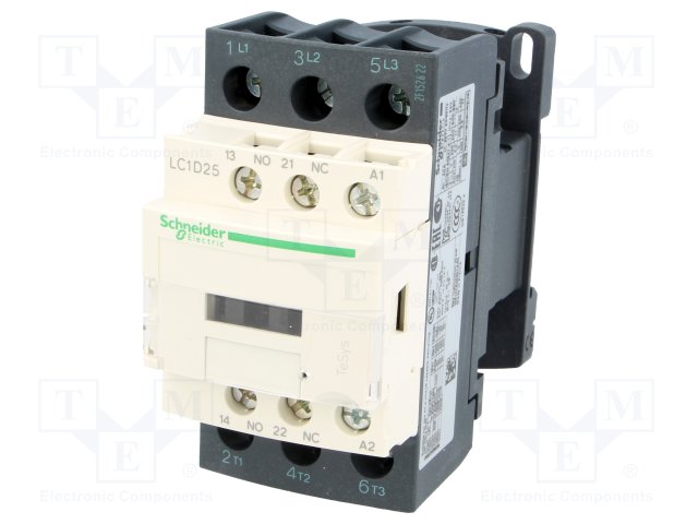 CONTACTOR 110VCA -50/60 HZ 15 HP LC1D25F7