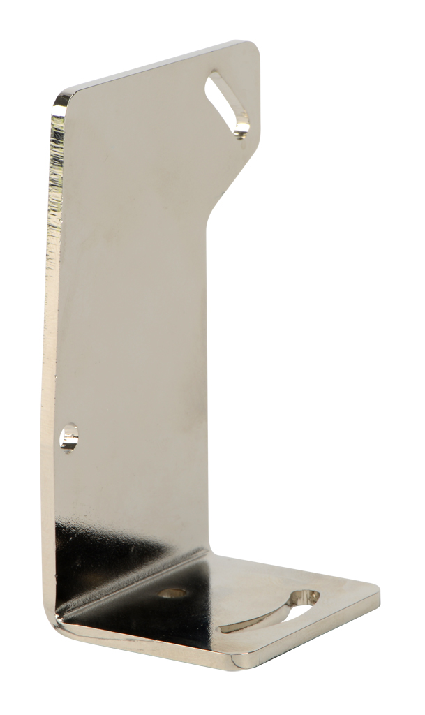 SOPORTE DE MONTAJE WENGLOR, ANGULO RECTO, LATON NIQUELADO. PARA USO CON SENSORES FOTOELECTRICOS DE LA SERIE 50X50MM OPT2031